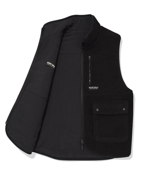 reversible fleece best black