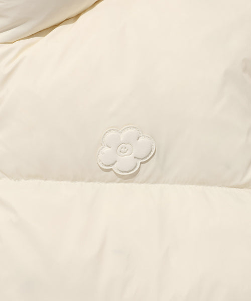 Women's Lily and Pen Down Short Puffer Cream