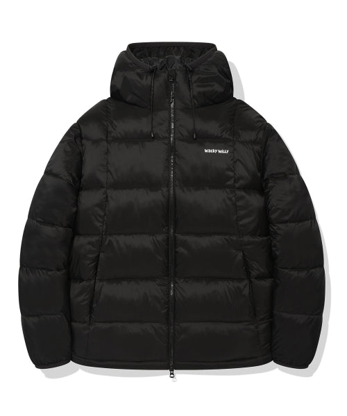 Light Lipstop Padded Jumper Black