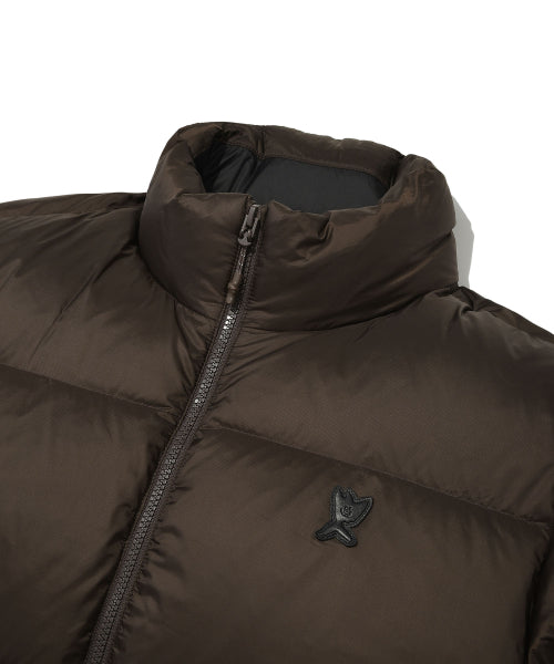 Duckie Down Short Puffy Brown