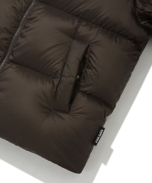 Duckie Down Short Puffy Brown