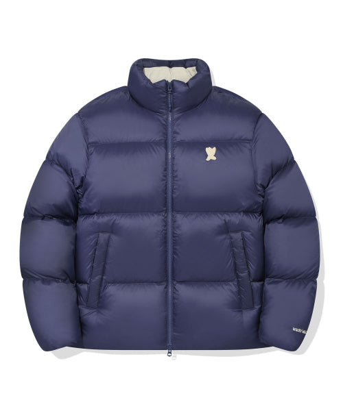 Duckie Down Short Puffer Navy