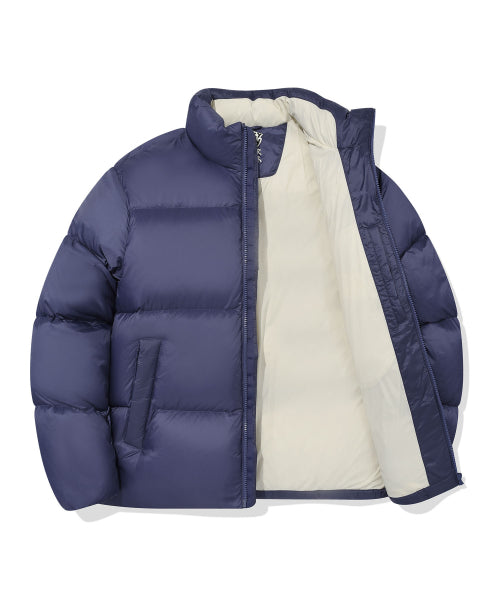 Duckie Down Short Puffer Navy