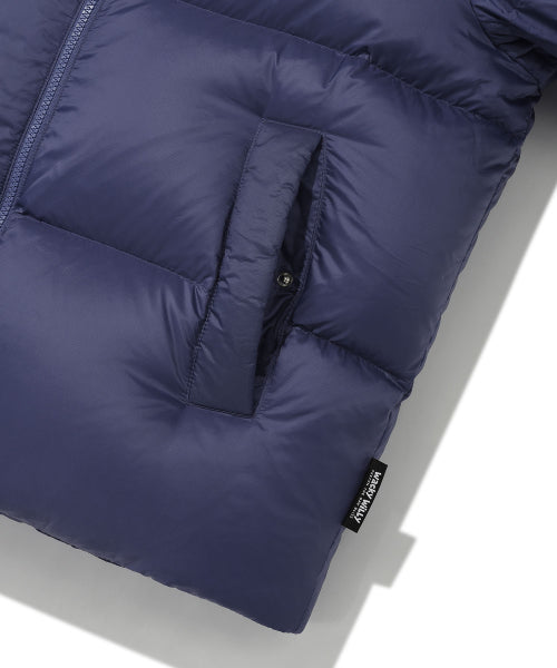 Duckie Down Short Puffer Navy