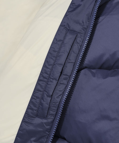 Duckie Down Short Puffer Navy