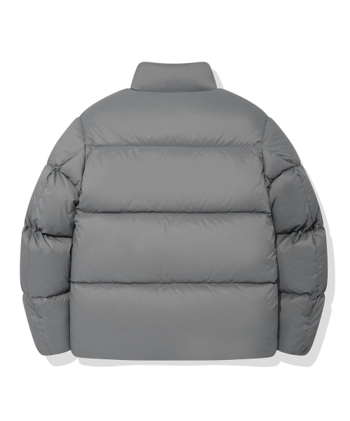 Duckie Down Short Puffy Gray