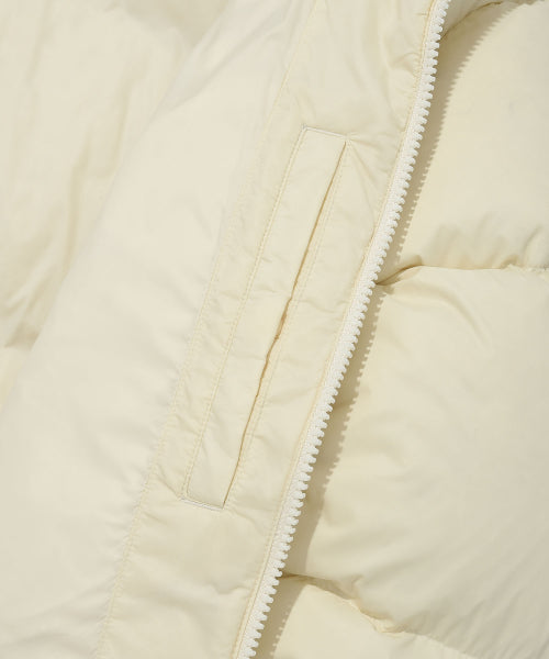 Ducky Down Short Puffer Cream