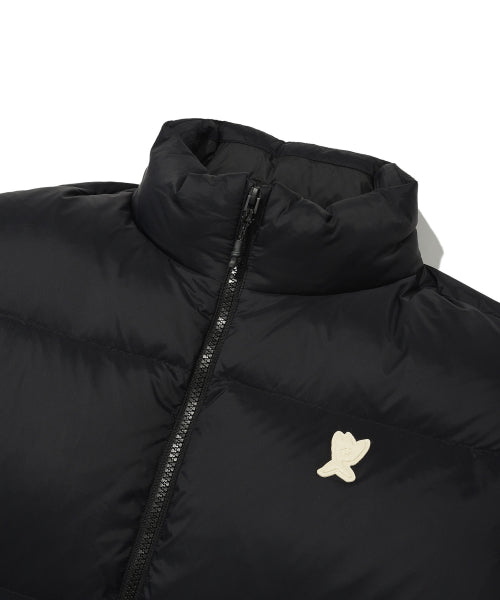 Duckie Down Short Puffer Black