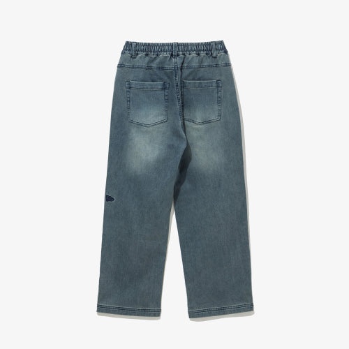 APK STR WASHED SWEAT PANTS FP53 BLU