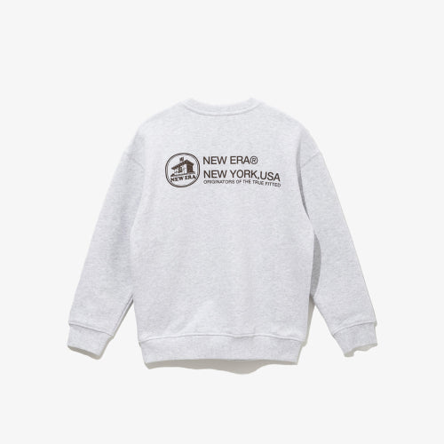 APK ORGN NE OFFICE CREW NECK RL53 HGRY