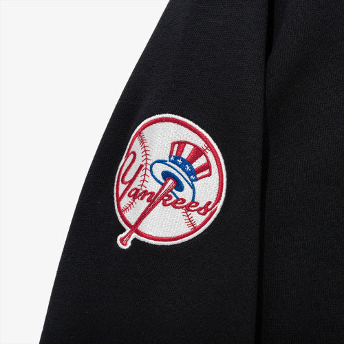 APK MLB HALF ZIP UP FT53 NEYYAN BLK