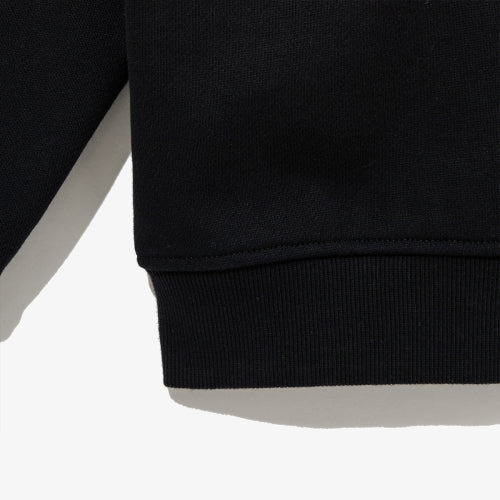 APK MLB HALF ZIP UP FT53 NEYYAN BLK