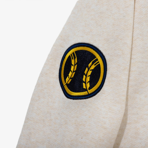 APK MLB HALF ZIP UP FT53 MILBRE OAT