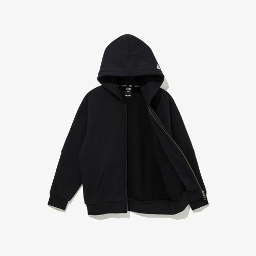 APK HOODED SWEAT JACKET FT53 BLK