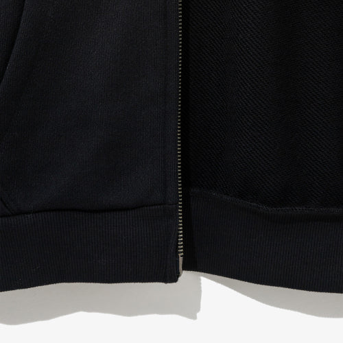 APK HOODED SWEAT JACKET FT53 BLK