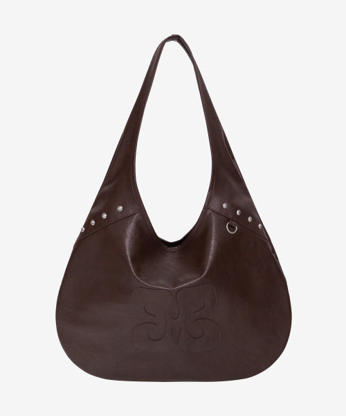 Coffee Bag Leather Red Brown