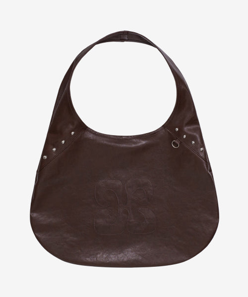 Coffee Bag Leather Red Brown