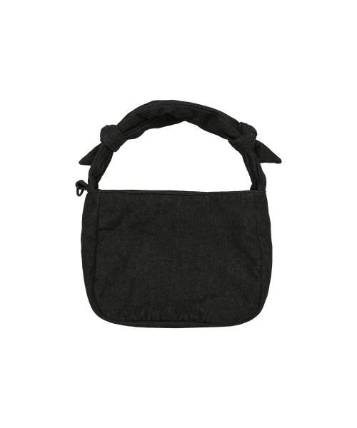 Stitch Point Denim Padded Cross Bag NAVY