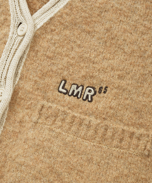 Color Scheme Point Boucle Cardigan BEIGE