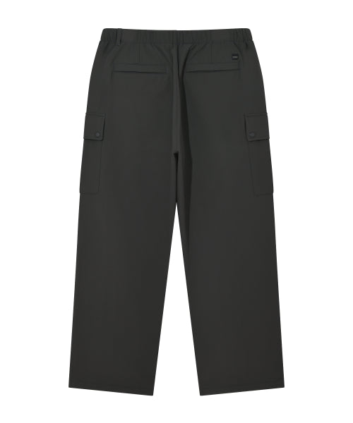 SEMI-WIDE BRUSHED CARGO EASY PANTS