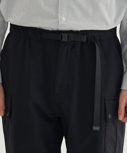 SEMI-WIDE BRUSHED CARGO EASY PANTS