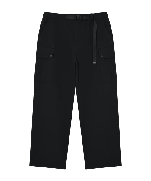 SEMI-WIDE BRUSHED CARGO EASY PANTS