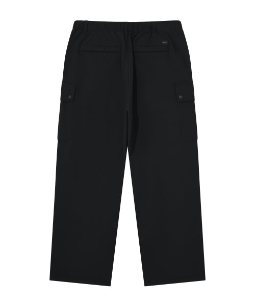 SEMI-WIDE BRUSHED CARGO EASY PANTS