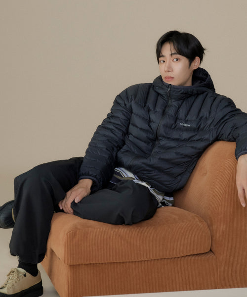 SEMI-WIDE BRUSHED CARGO EASY PANTS