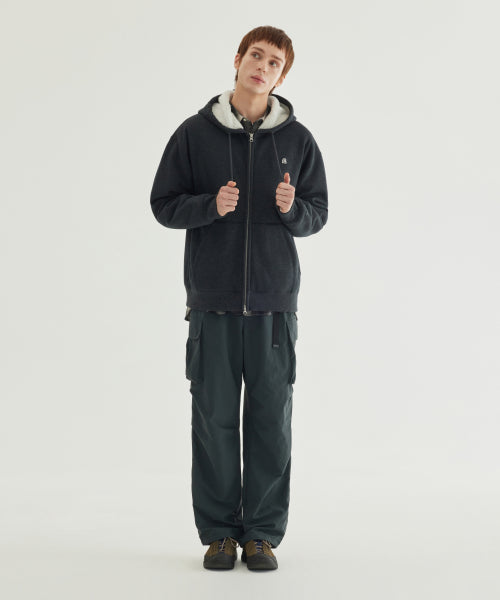 SIGNATURE SYMBOL BOA BONDING HOODIE ZIP-UP