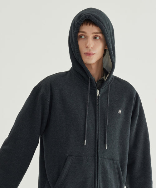 SIGNATURE SYMBOL BOA BONDING HOODIE ZIP-UP