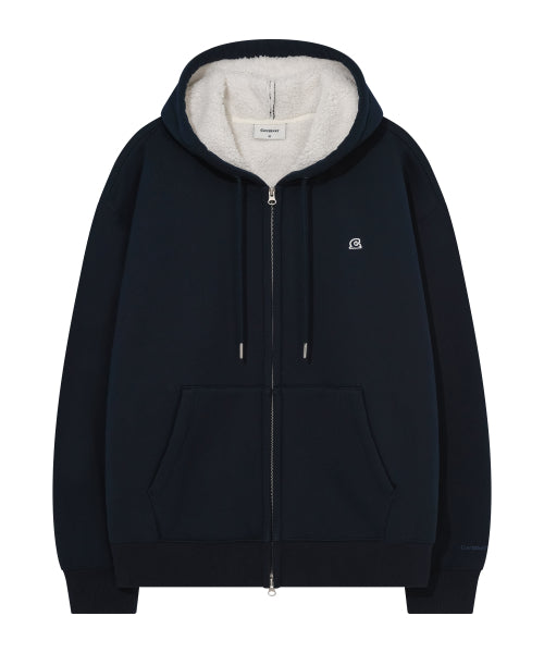 SIGNATURE SYMBOL BOA BONDING HOODIE ZIP-UP
