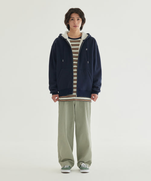 SIGNATURE SYMBOL BOA BONDING HOODIE ZIP-UP