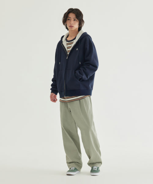 SIGNATURE SYMBOL BOA BONDING HOODIE ZIP-UP
