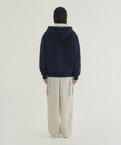 SIGNATURE SYMBOL BOA BONDING HOODIE ZIP-UP