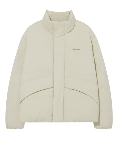 NON-QUILTED SHORT PUFFER