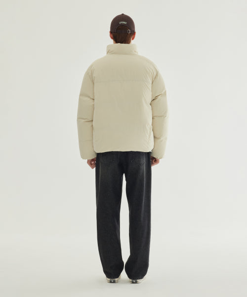 NON-QUILTED SHORT PUFFER