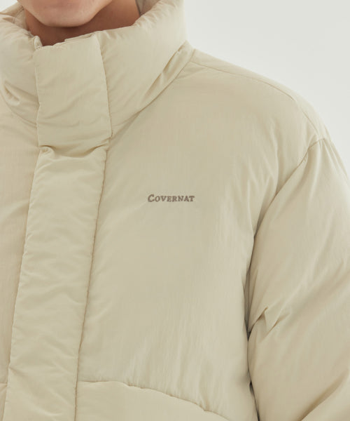 NON-QUILTED SHORT PUFFER