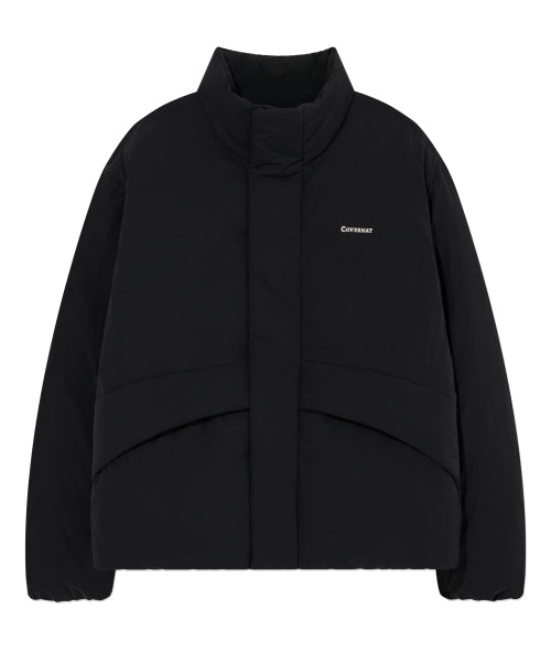 NON-QUILTED SHORT PUFFER