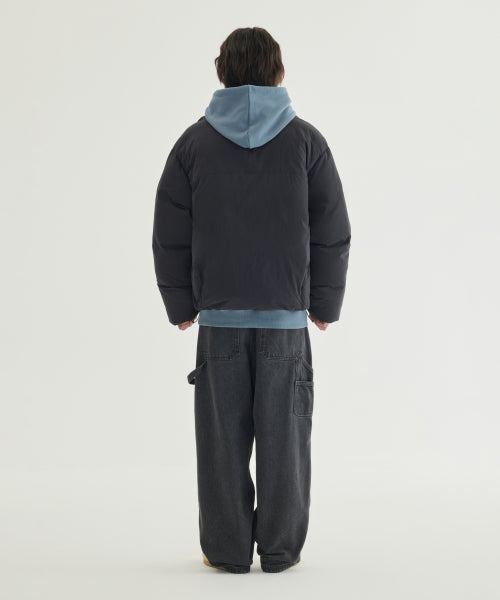 NON-QUILTED SHORT PUFFER