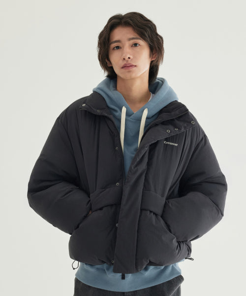 NON-QUILTED SHORT PUFFER