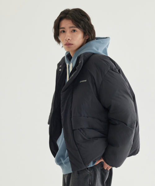 NON-QUILTED SHORT PUFFER