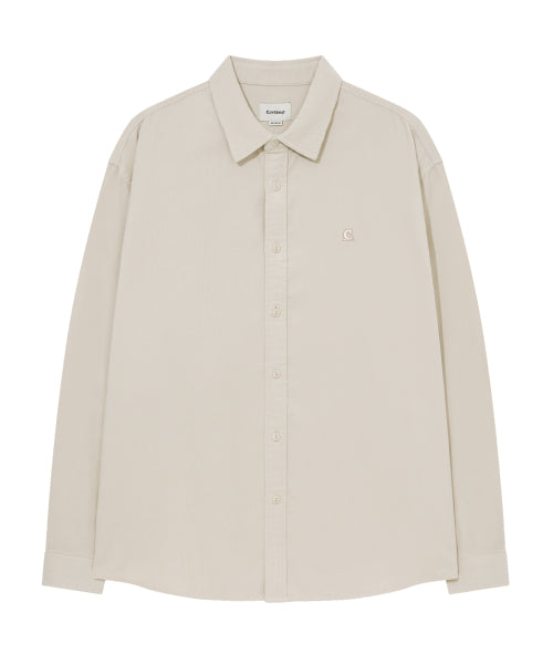 SIGNATURE SYMBOL CORDUROY SHIRT