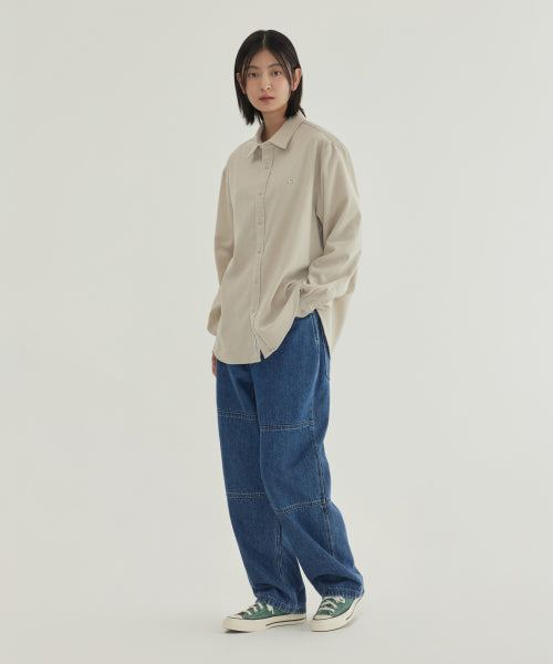 SIGNATURE SYMBOL CORDUROY SHIRT