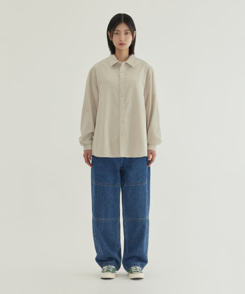 SIGNATURE SYMBOL CORDUROY SHIRT