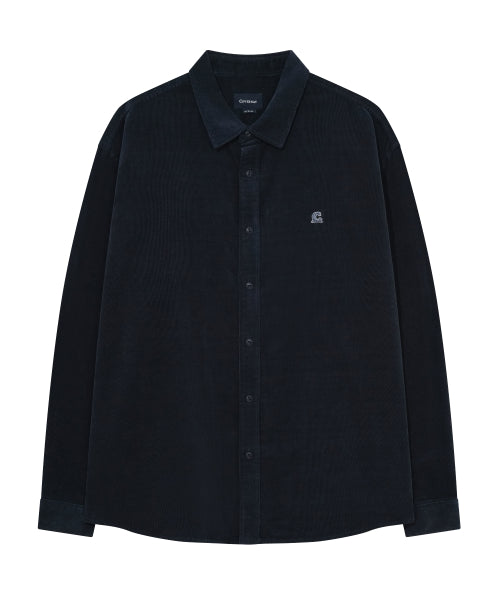 SIGNATURE SYMBOL CORDUROY SHIRT