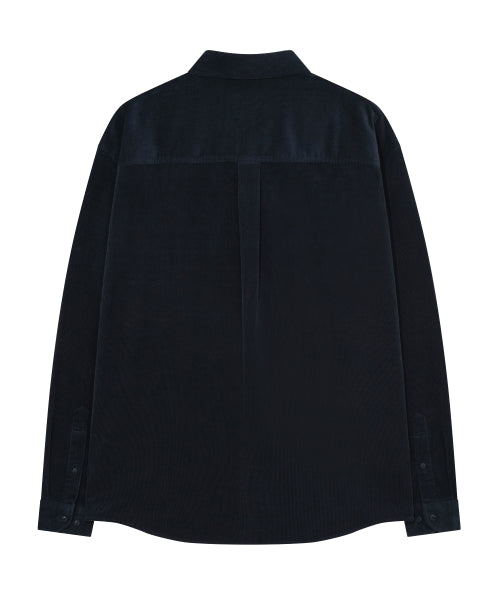 SIGNATURE SYMBOL CORDUROY SHIRT