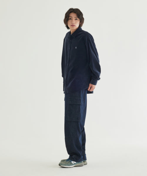 SIGNATURE SYMBOL CORDUROY SHIRT