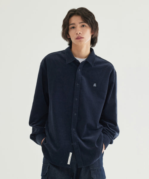 SIGNATURE SYMBOL CORDUROY SHIRT