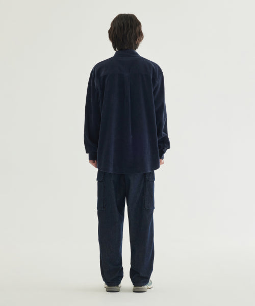 SIGNATURE SYMBOL CORDUROY SHIRT
