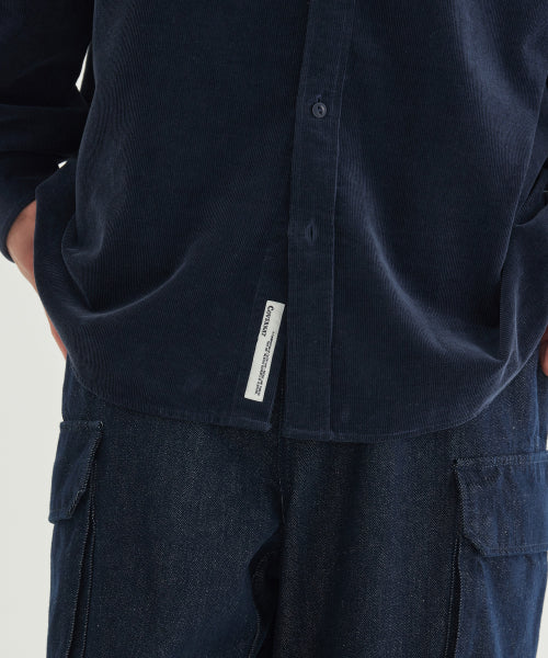 SIGNATURE SYMBOL CORDUROY SHIRT